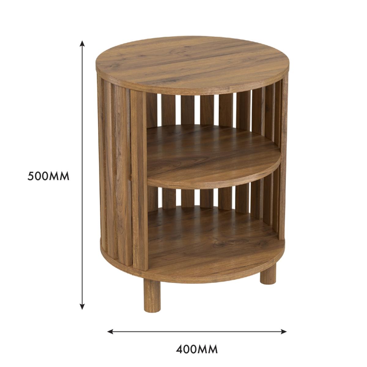 Erik Slatted Side Table – image 6