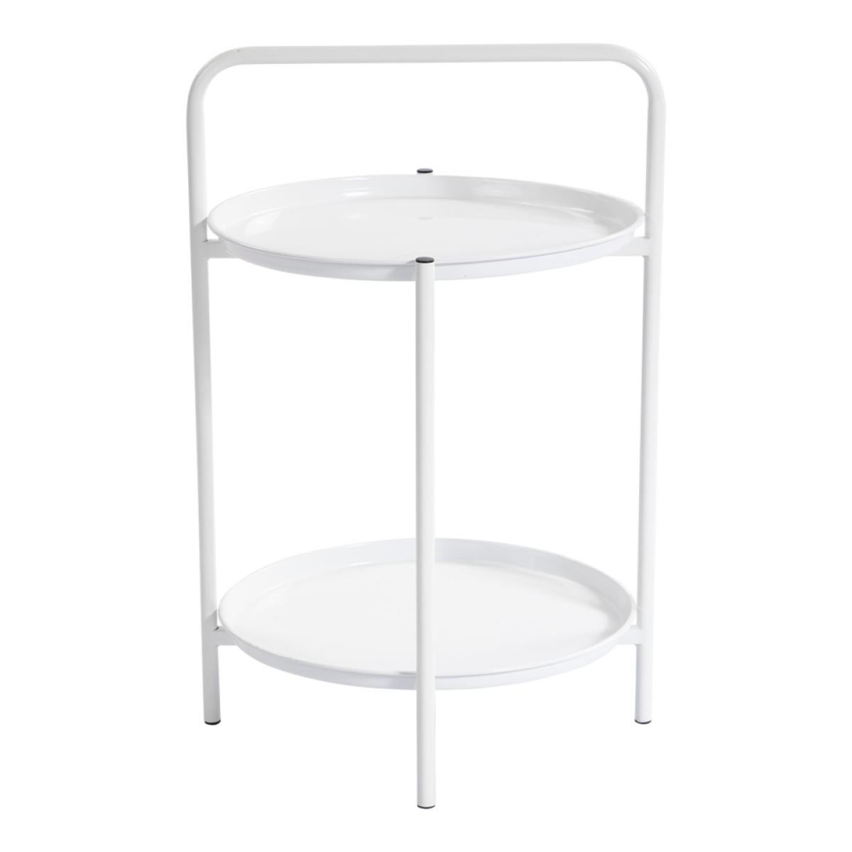Ana Tray Side Table - White – image 2