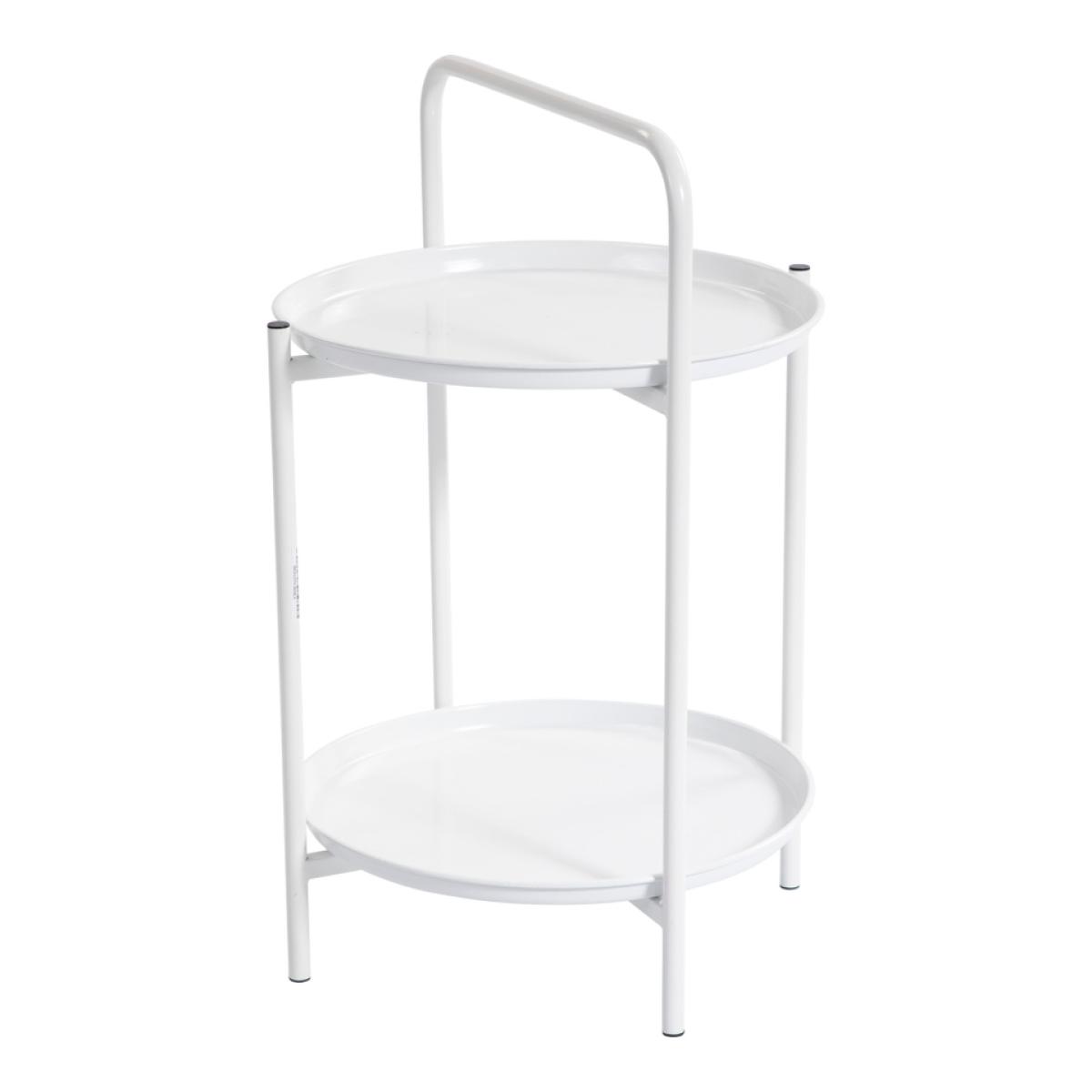 Ana Tray Side Table - White – image 3