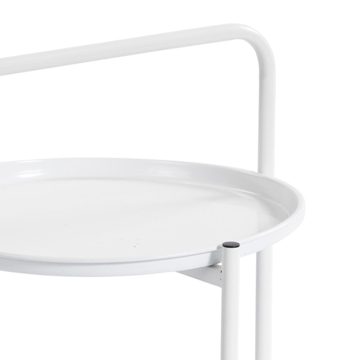 Ana Tray Side Table - White – image 5