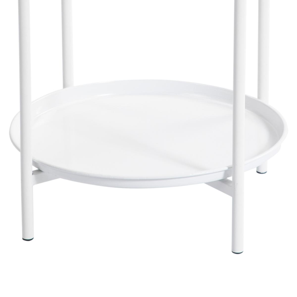 Ana Tray Side Table - White – image 6