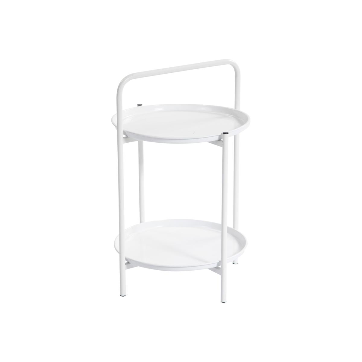 Ana Tray Side Table - White – image 1