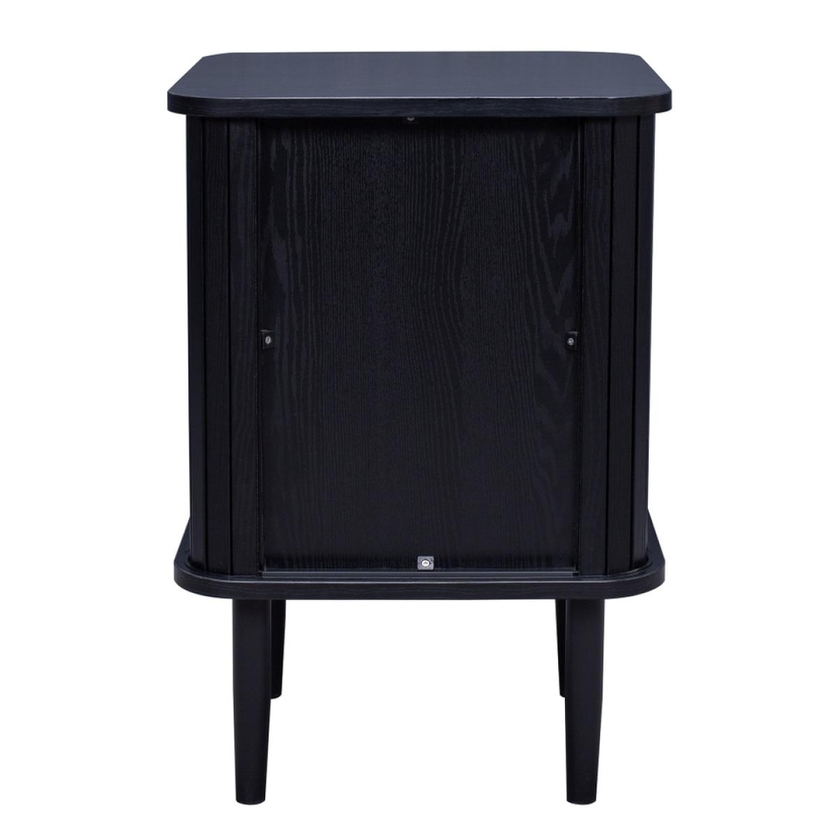 Kendal Tambour Side Table - Black Ash – image 5
