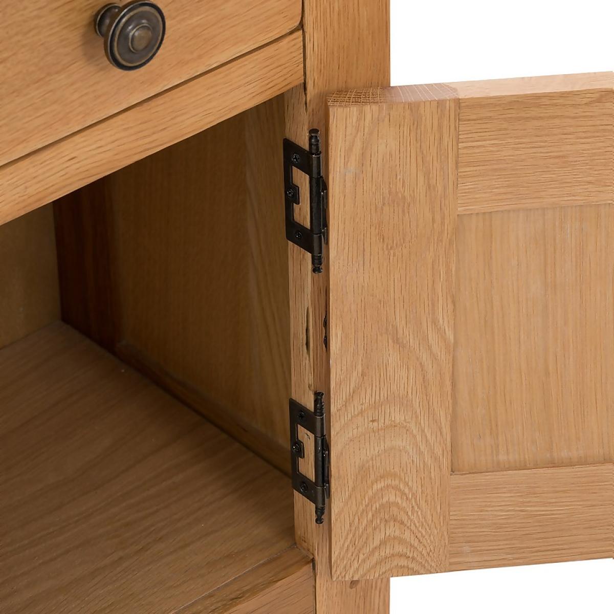 Hocombe Tall Side Table - Oak – image 6