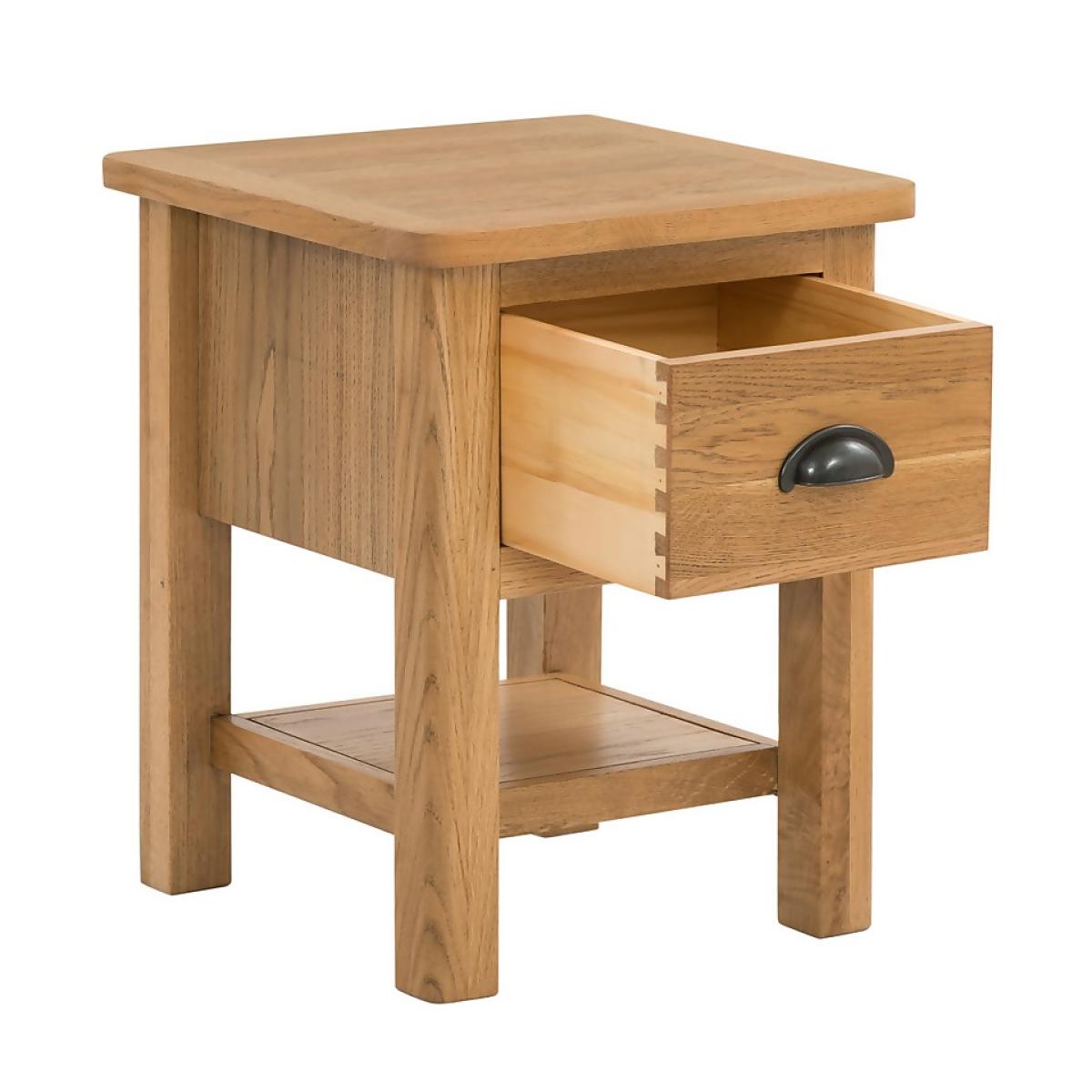 Norbury Side Table - Oak – image 3