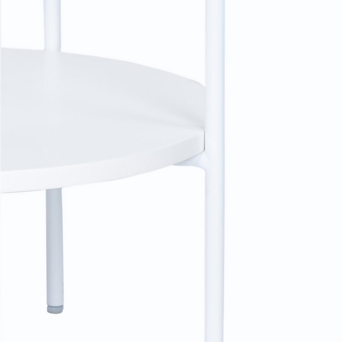 Solna Terrazo Side Table - White – image 5