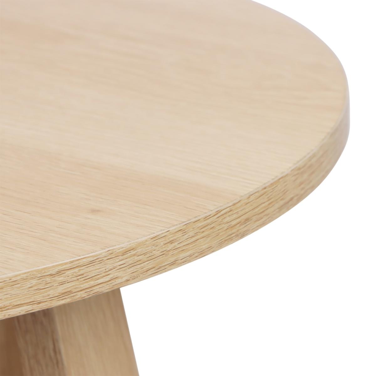 Dorval 2 Tiered Side Table - Oak Effect – image 6
