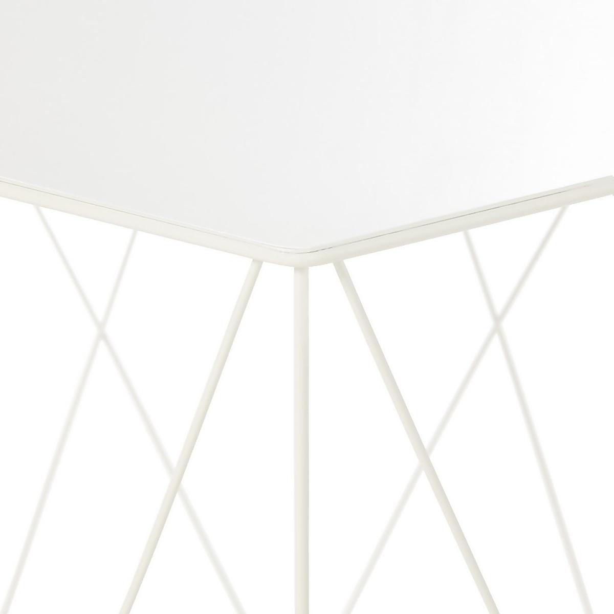 Hex Side Table Set Of 2 White – image 5