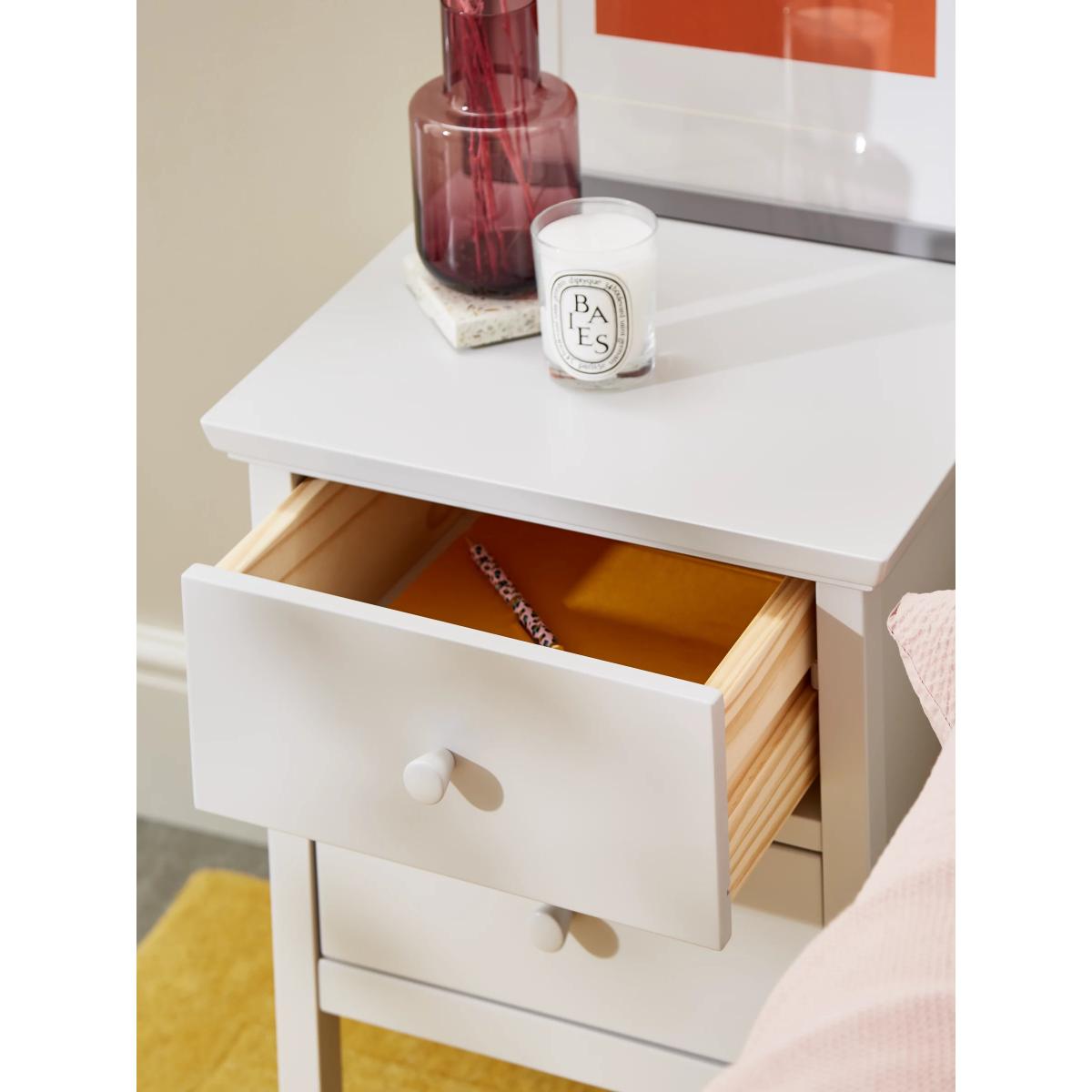 John Lewis ANYDAY Wilton 2 Drawer Bedside Cabinet – image 5