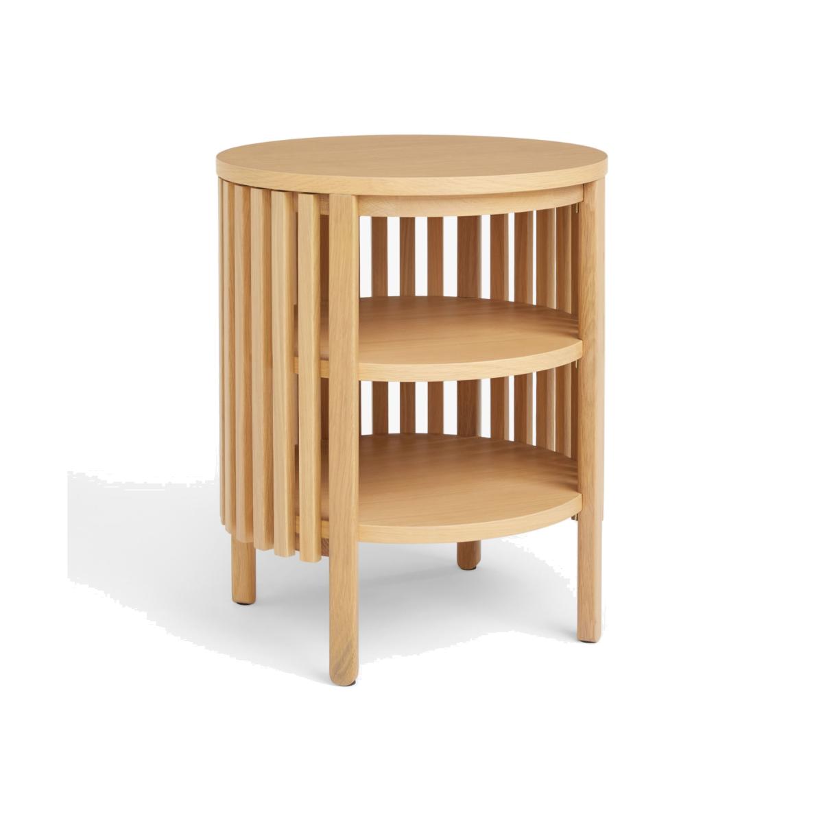 John Lewis Slatted Side Table, Natural – image 1