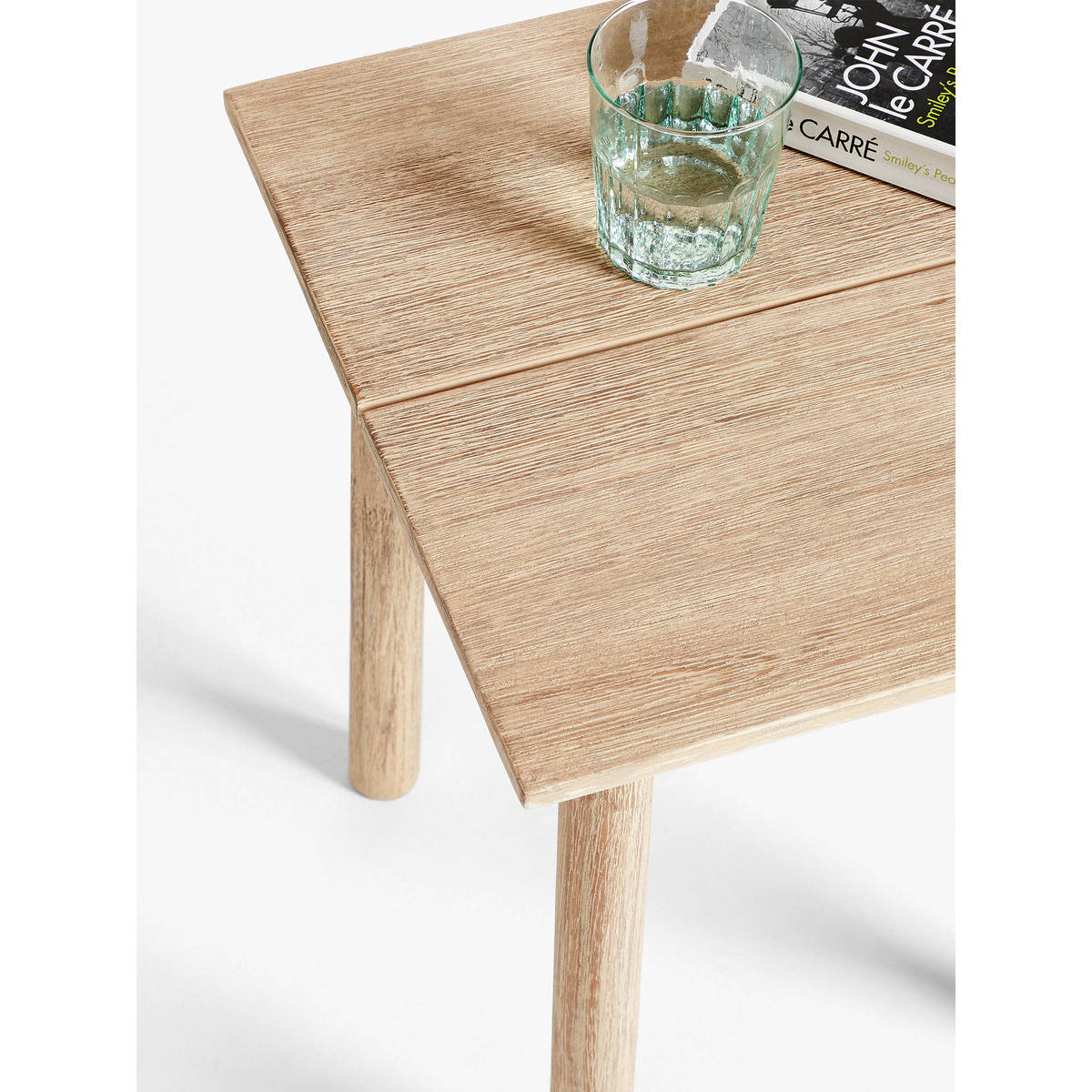 Croft Collection Burford Garden Side Table, FSC-Certified (Eucalyptus Wood), Natural – image 2