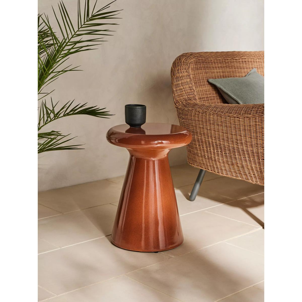 MADE Roffey Side Table, Terracotta – image 2