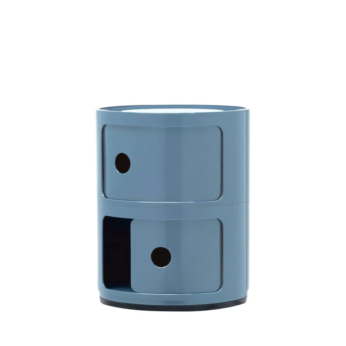 Kartell Componibili 2-Tier Side Table, Blue – image 2