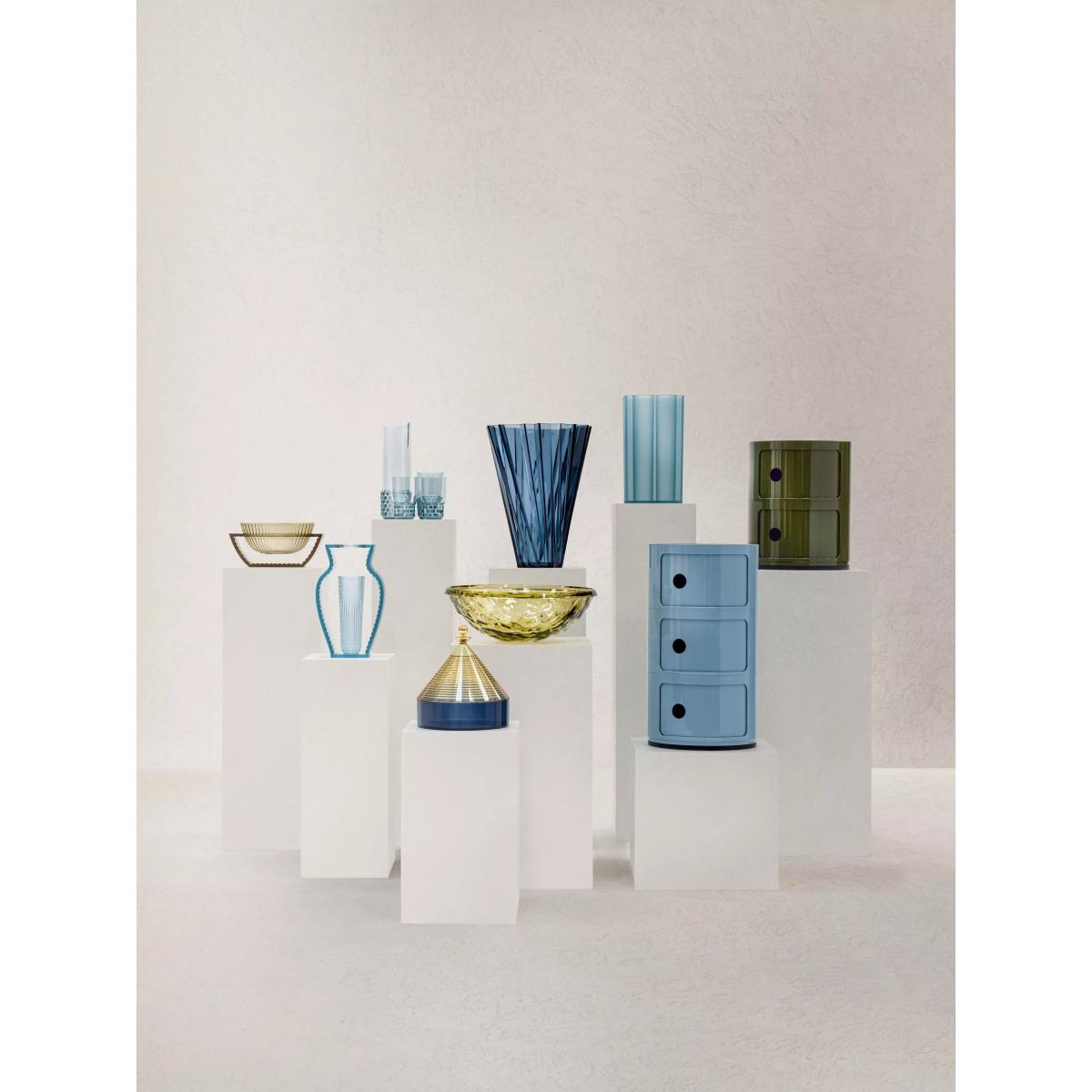 Kartell Componibili 2-Tier Side Table, Blue – image 6