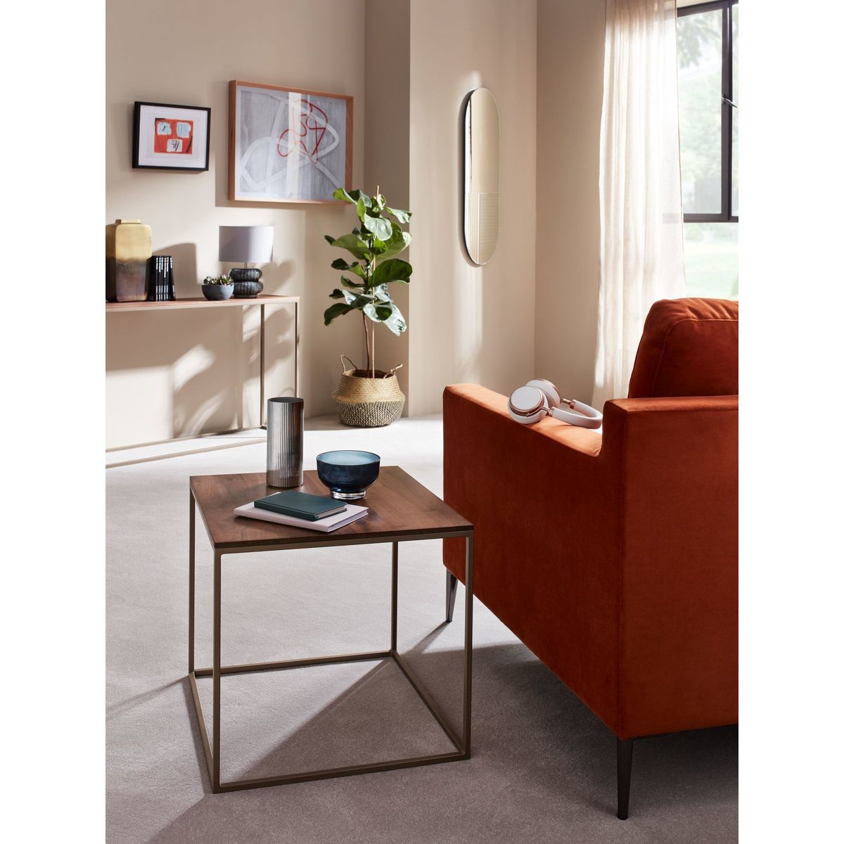 John Lewis & Partners Raise Side Table, Walnut – image 6