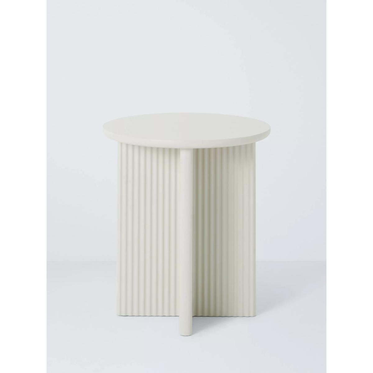 John Lewis Palma Round Side Table, Greige – image 2