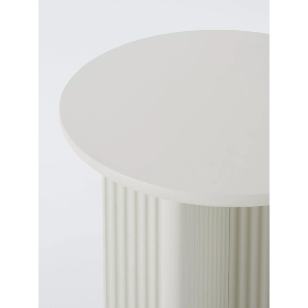 John Lewis Palma Round Side Table, Greige – image 3