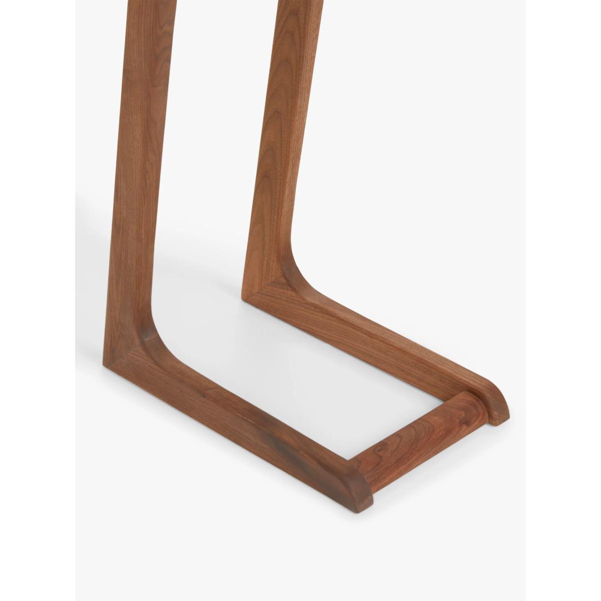 John Lewis Cara Sofa Side Table, American Black Walnut – image 3