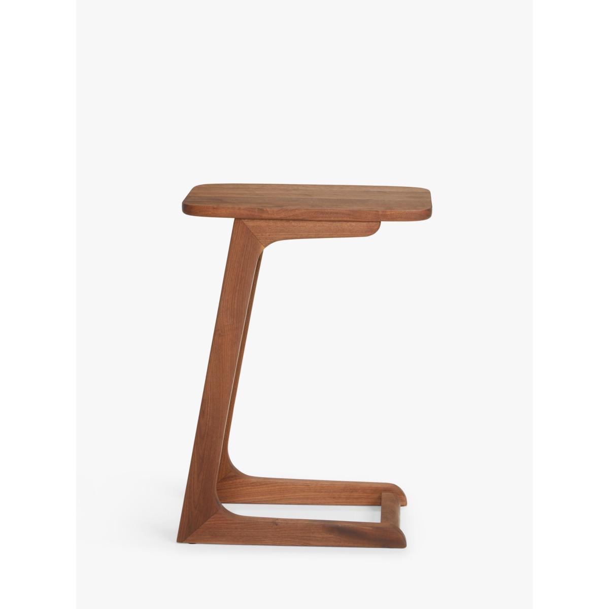 John Lewis Cara Sofa Side Table, American Black Walnut – image 6
