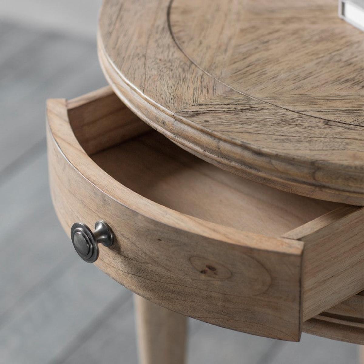 Mustique Mindy Ash Round Side Table – image 2