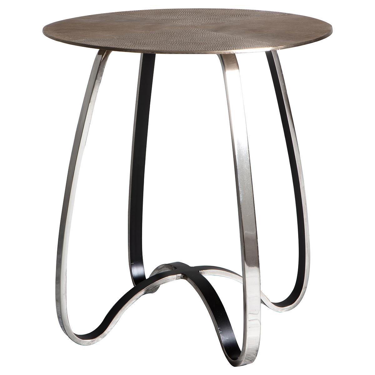 Monterey Metal Side Table - Gold – image 2