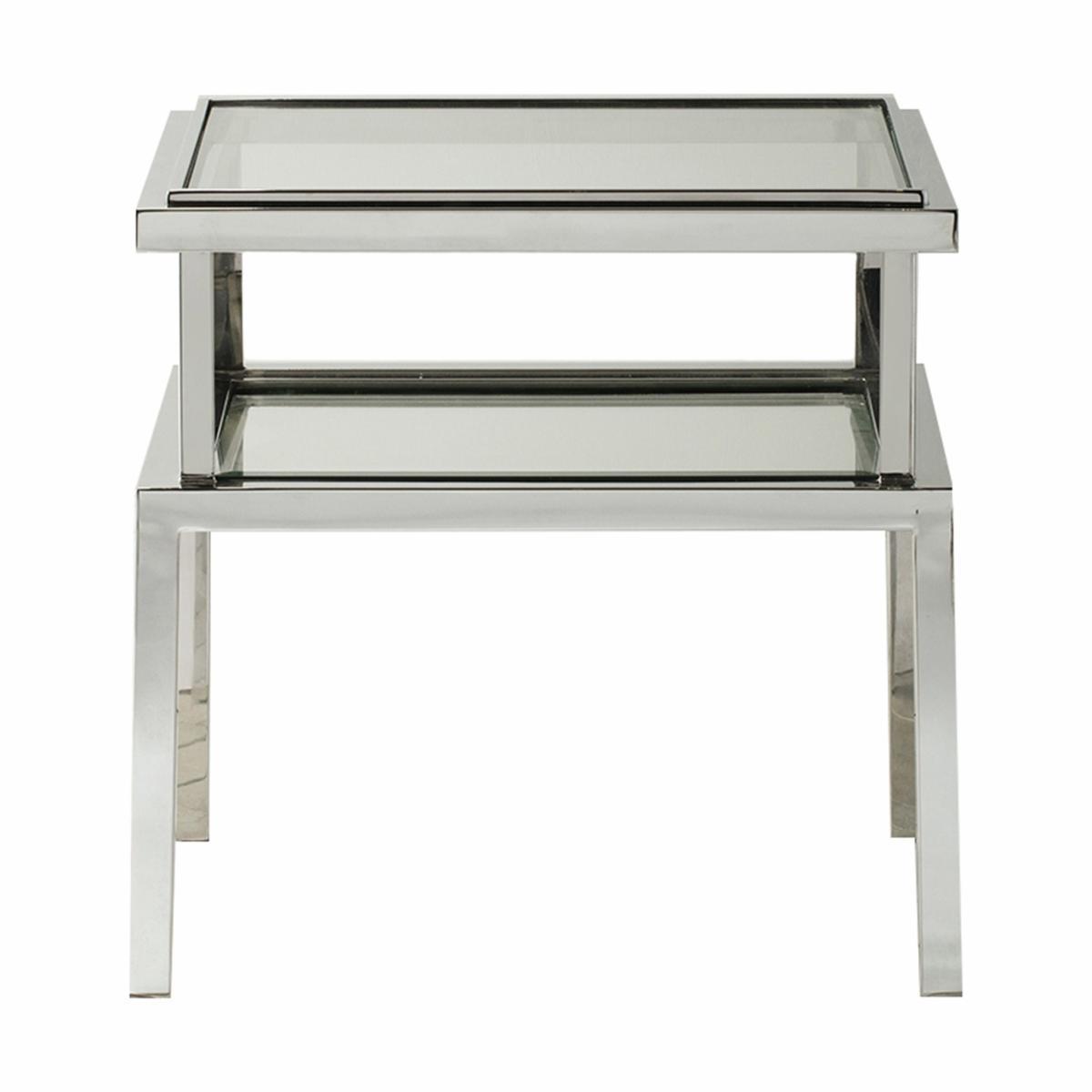 Bellizzi Metal Side Table - Silver – image 2
