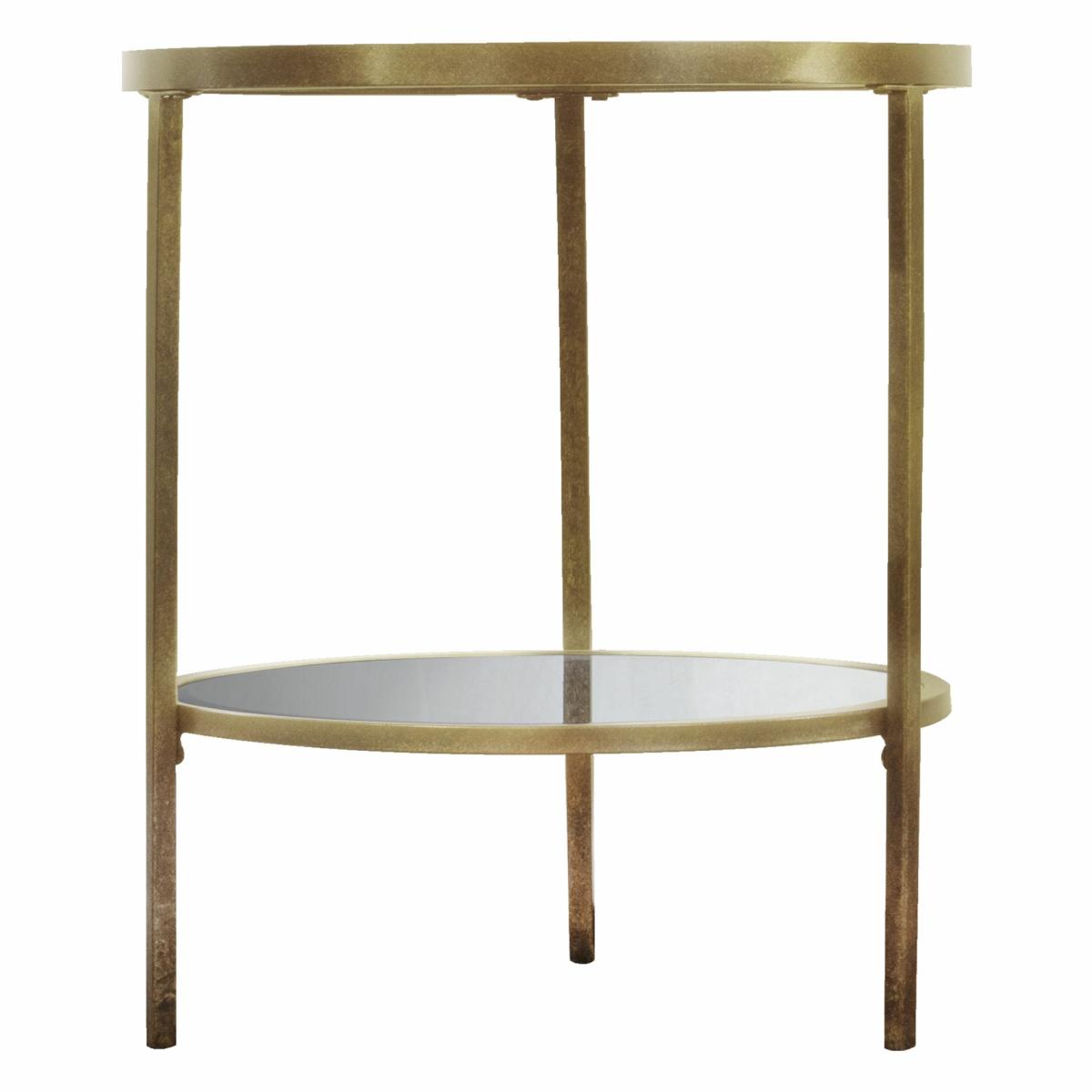 Hudson Metal Side Table - Champagne – image 2