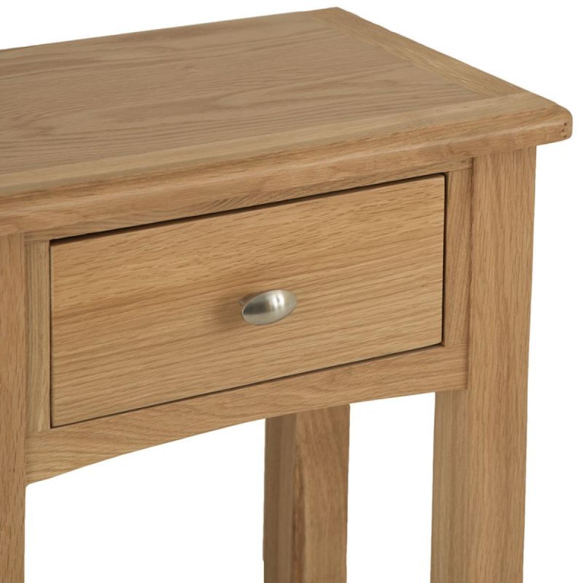 Galister Oak Telephone Table - Light Oak – image 6