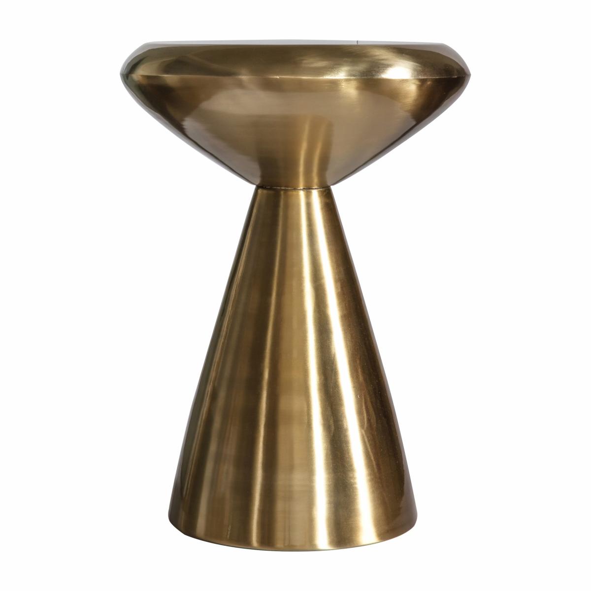Conyer Metal Side Table - Gold – image 2