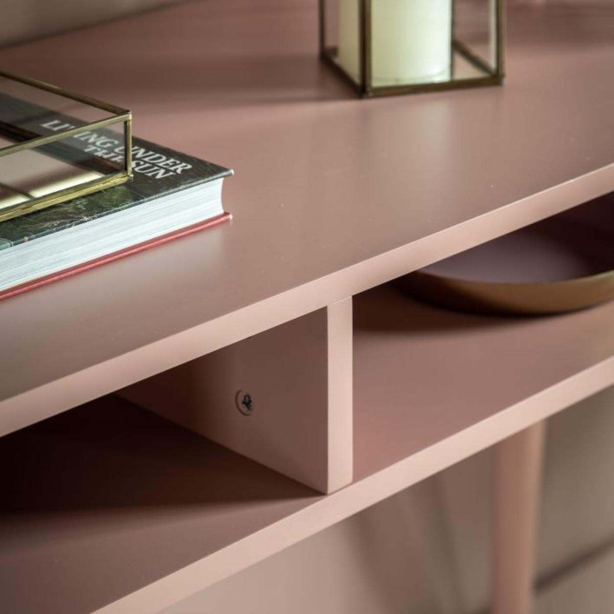 Holbrook Oak Side Table - Pink – image 3