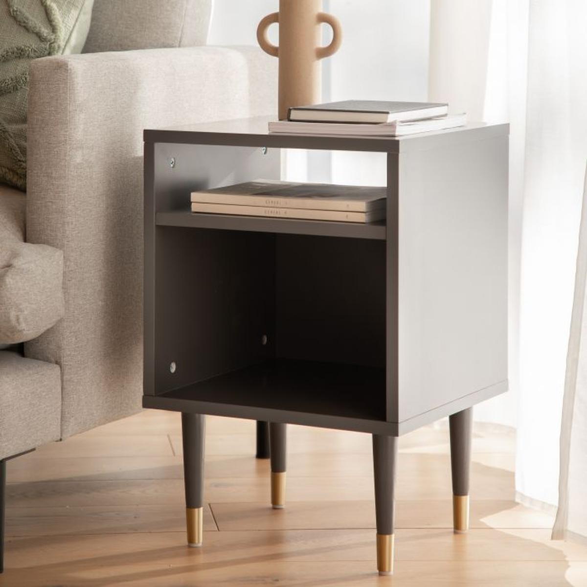 Lismore Oak Side Table - Grey – image 2
