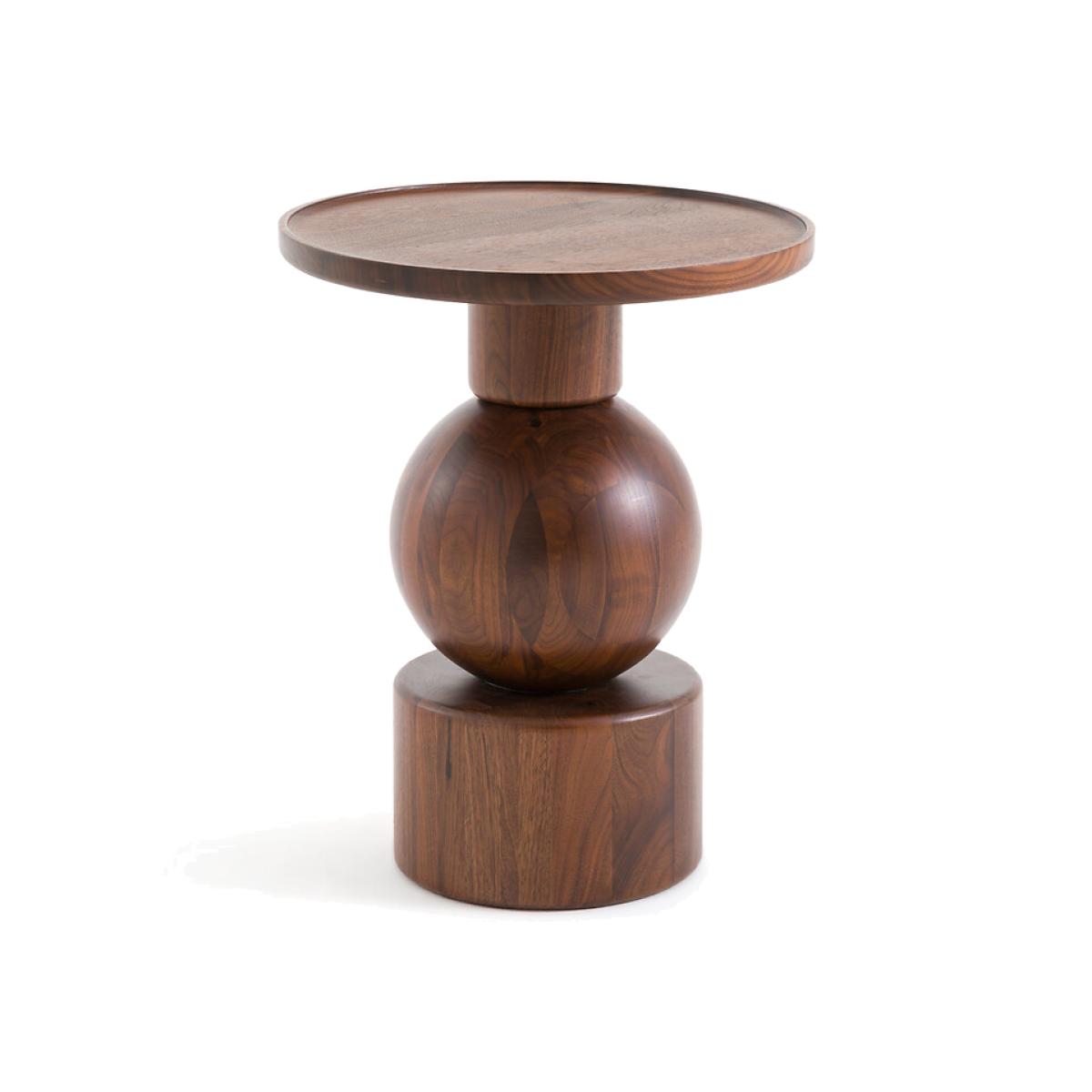 Stigido Solid Walnut Side Table – image 1