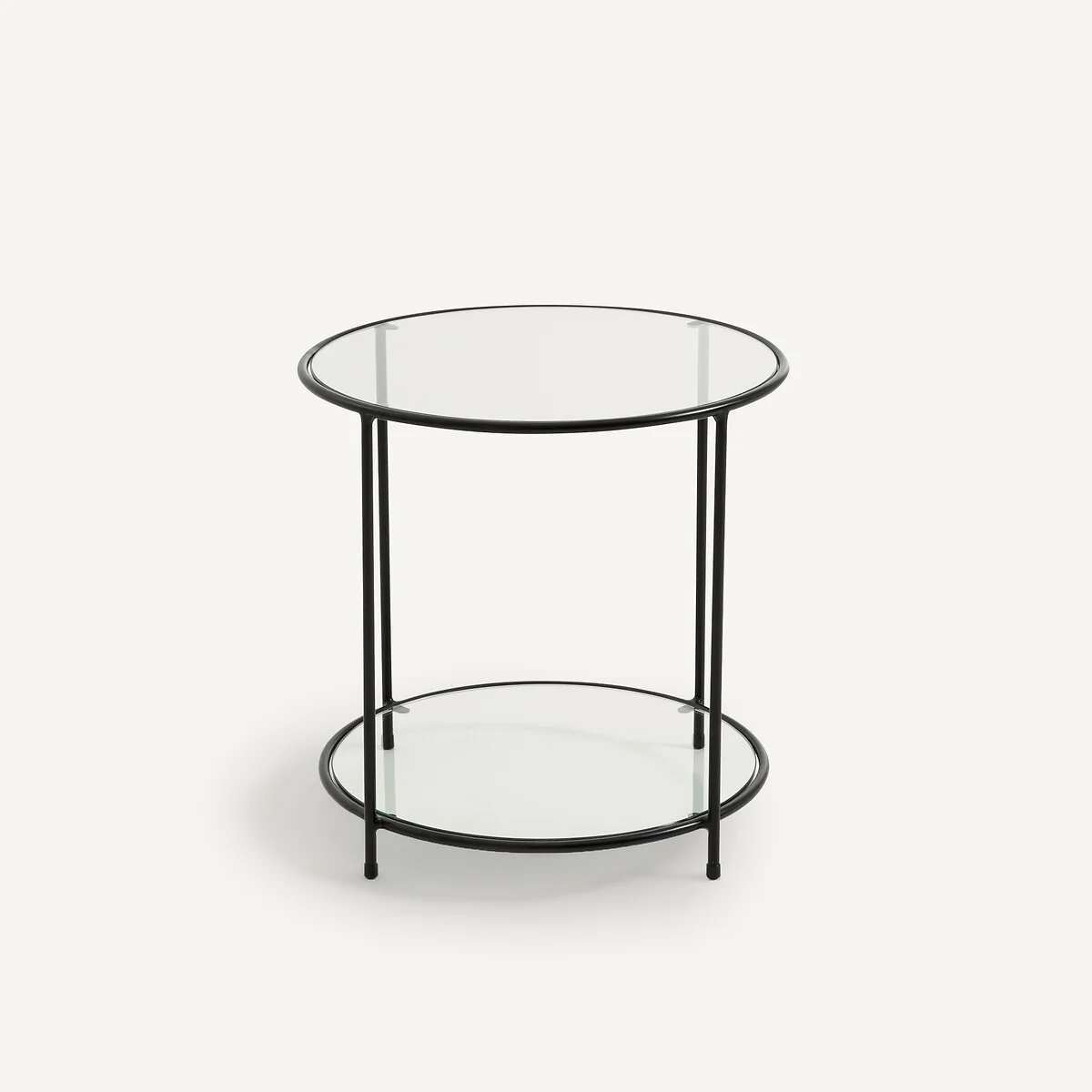 Sybil Tempered Glass Side Table – image 3