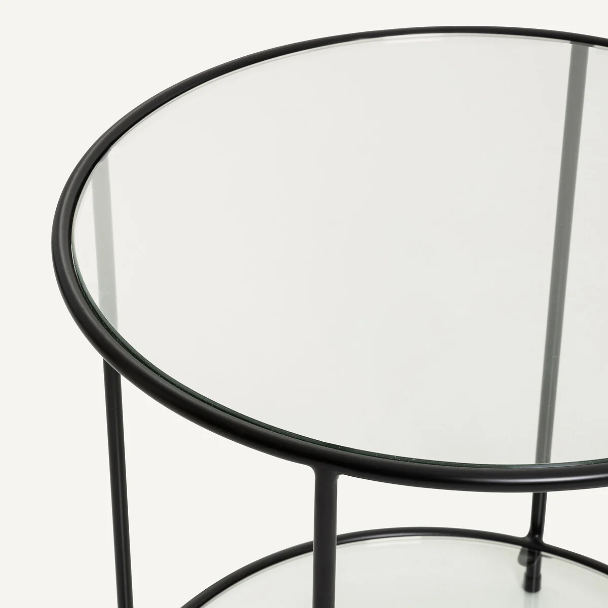 Sybil Tempered Glass Side Table – image 4