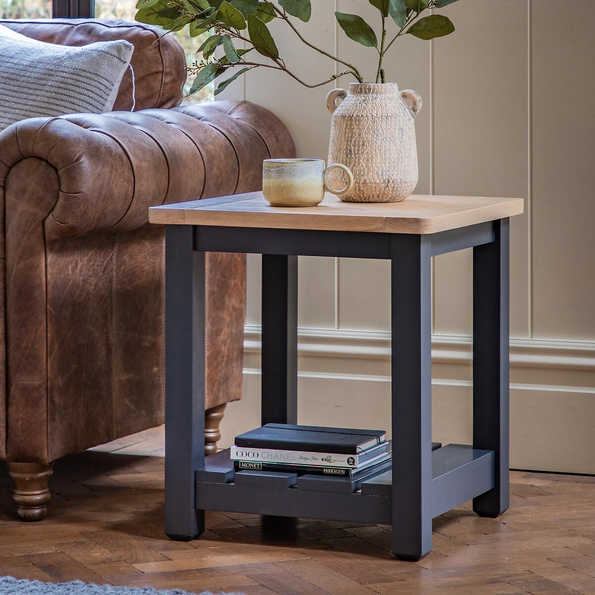 Ende Shaker-Style Oak Side Table – image 2