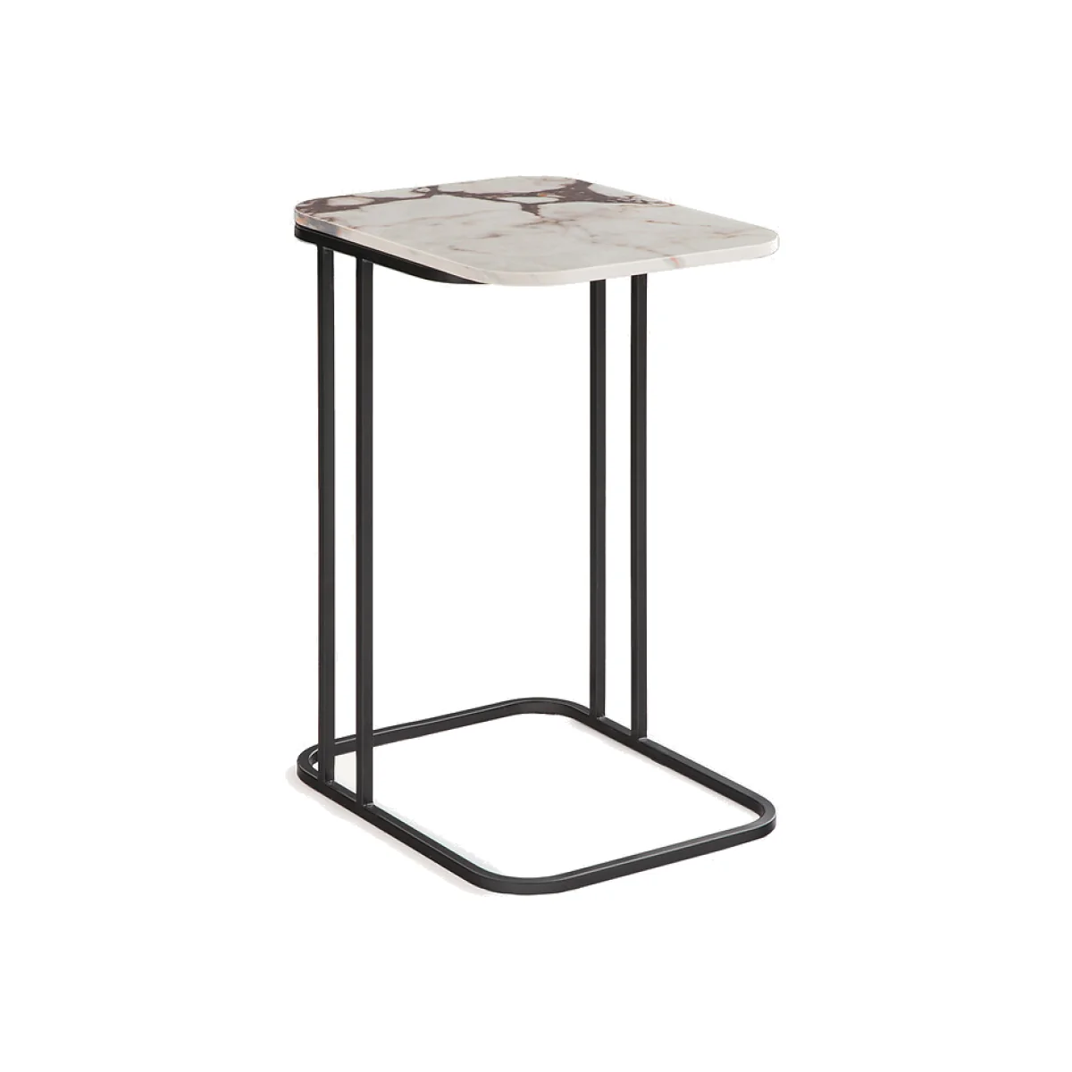 Trebor Brick Ceramic Side Table, Designed By Emmanuel Gallina – image 1