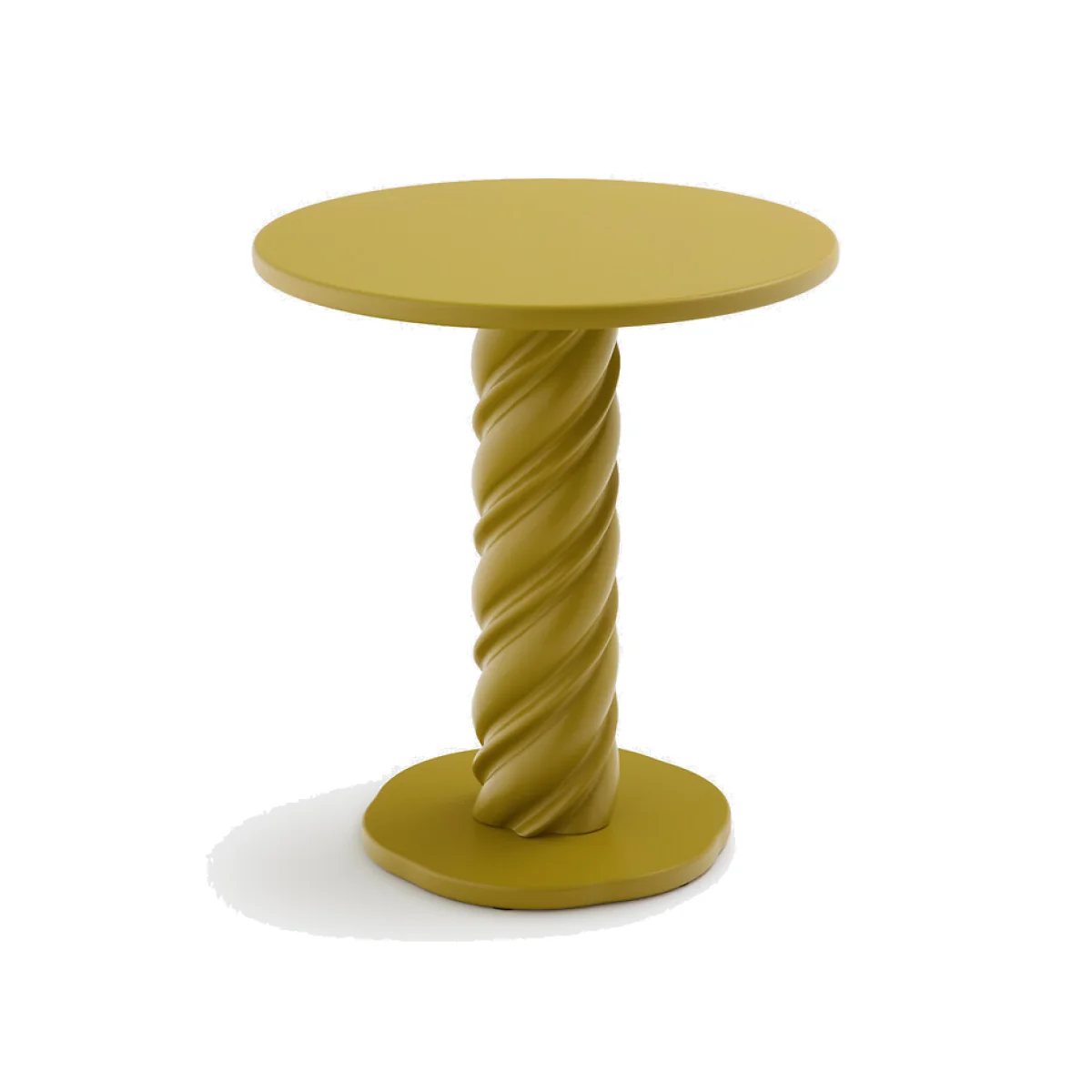 Dehen Twisted Base Side Table, Diameter 40cm – image 1