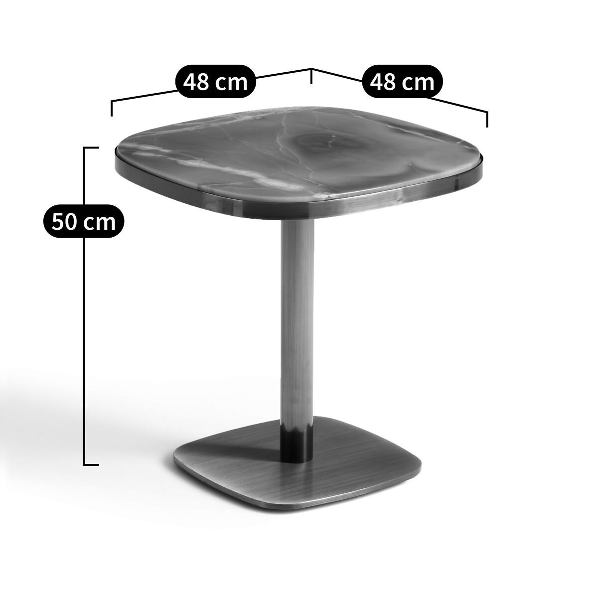 Lixfeld Jade & Metal Side Table – image 8