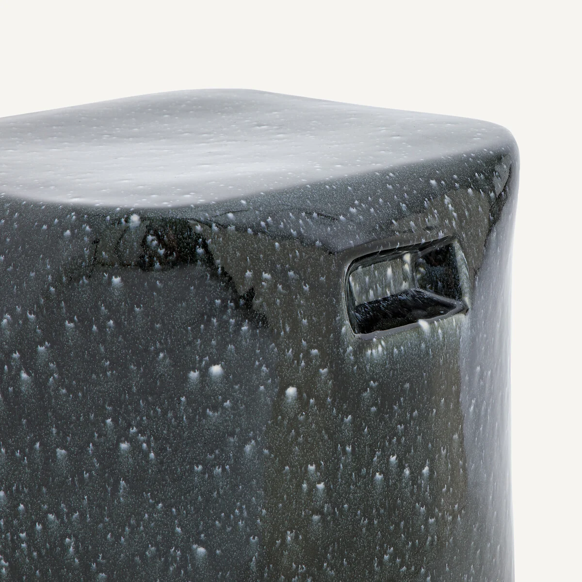 Oria Glazed Ceramic Side Table – image 4
