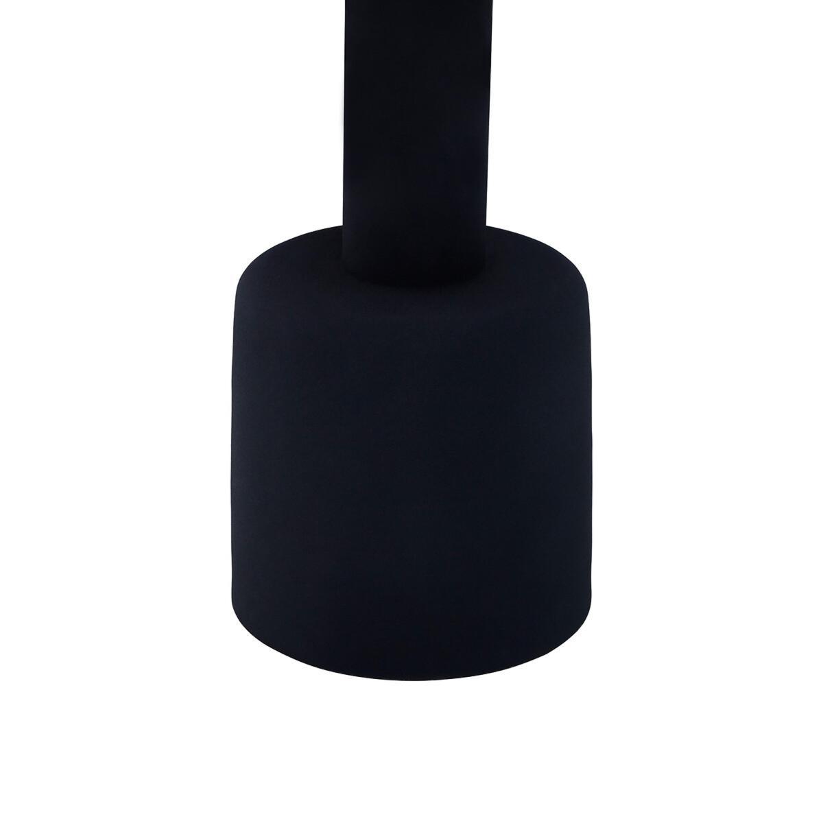Sculptural Alluminium Side Table in Black Finish – image 5