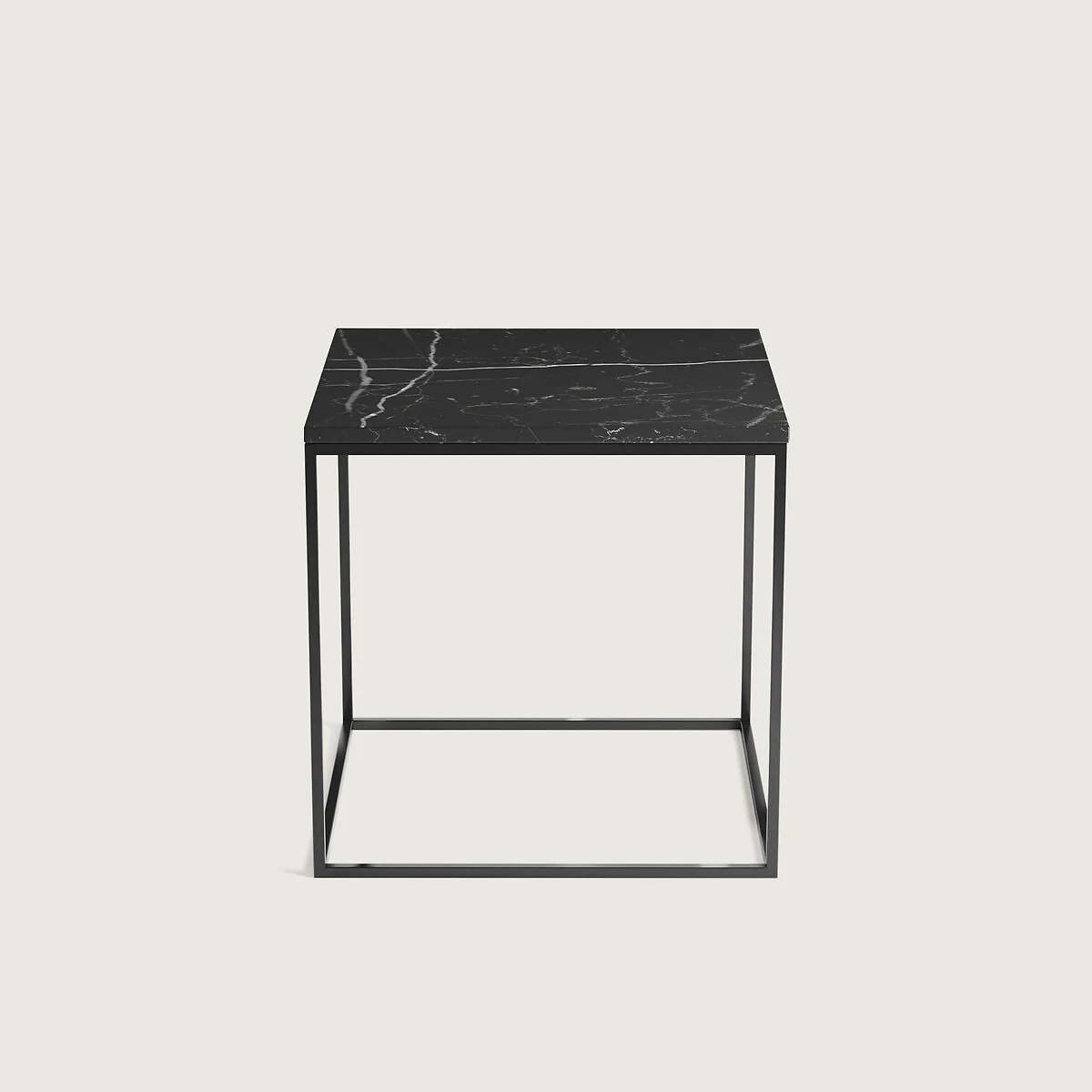 Mahaut Marble & Metal Side Table – image 3