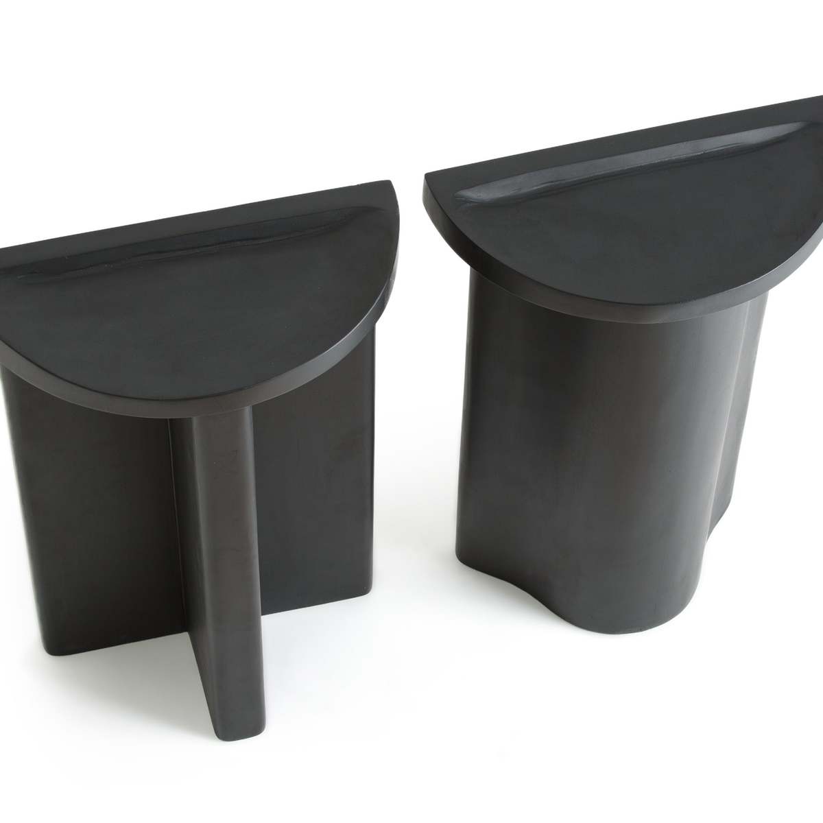 Oreus Solid Mango Wood Side Tables, Set of 2 – image 4