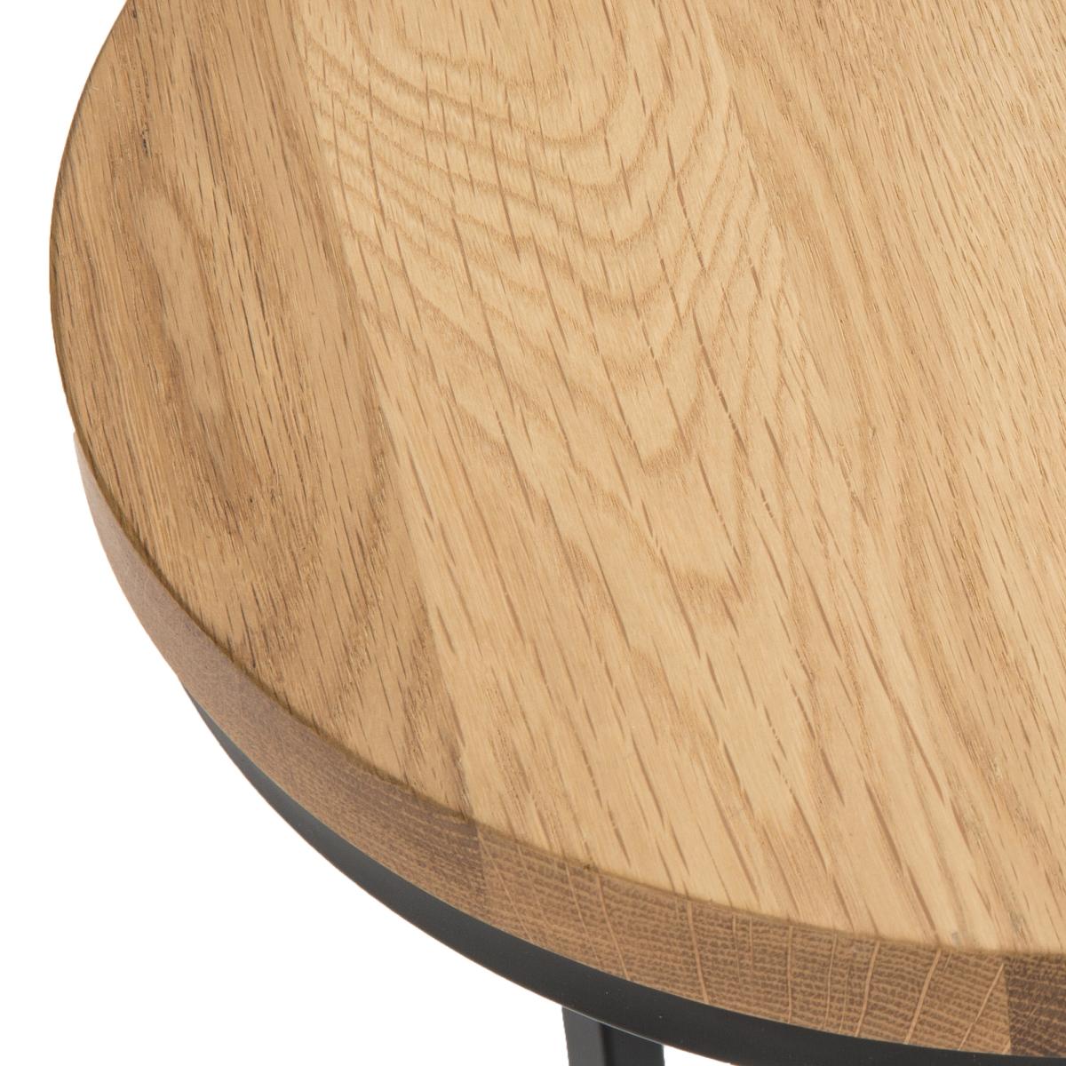 Vova Nest of 2 Side Tables in Oak – image 4