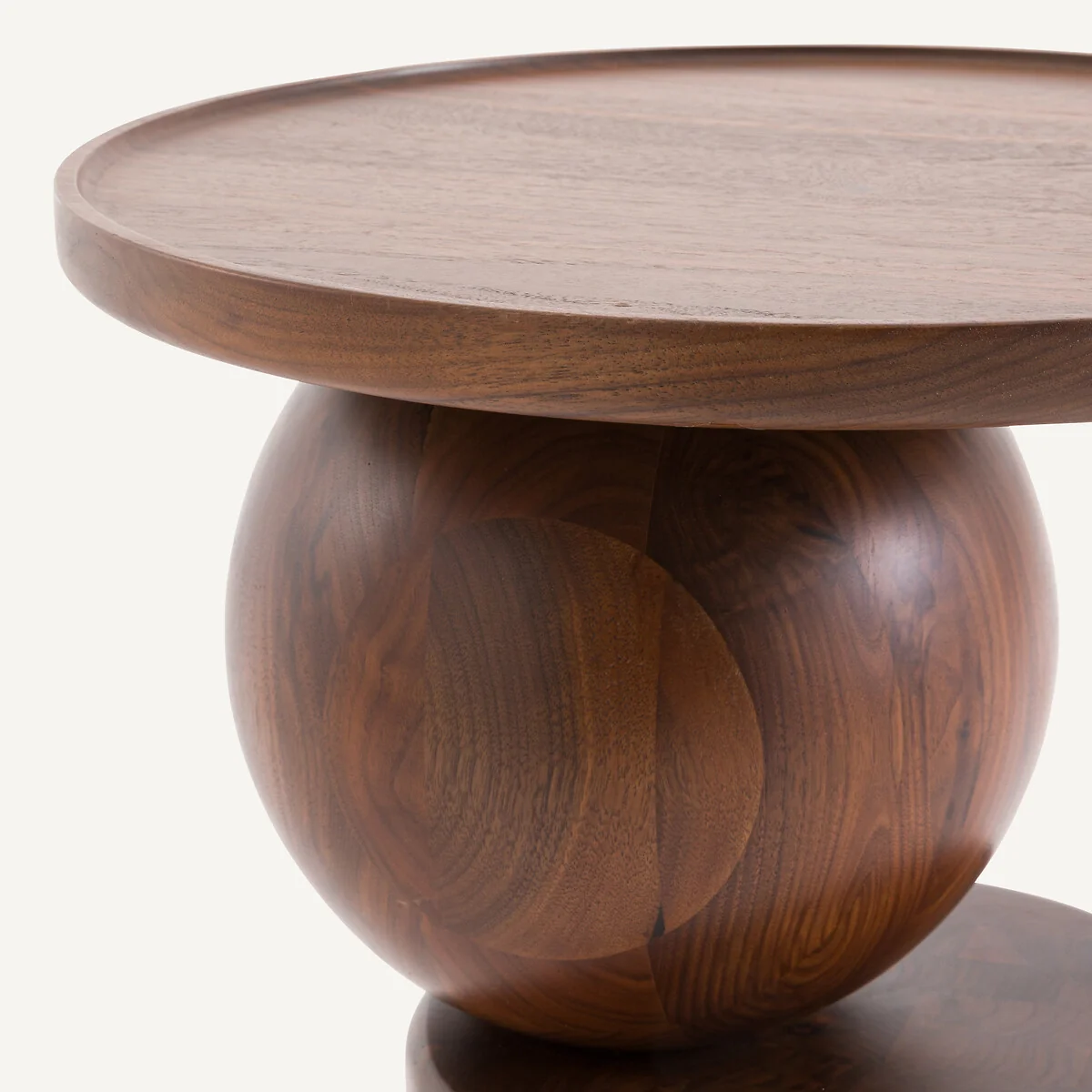 Stigido Solid Walnut Side Table – image 5
