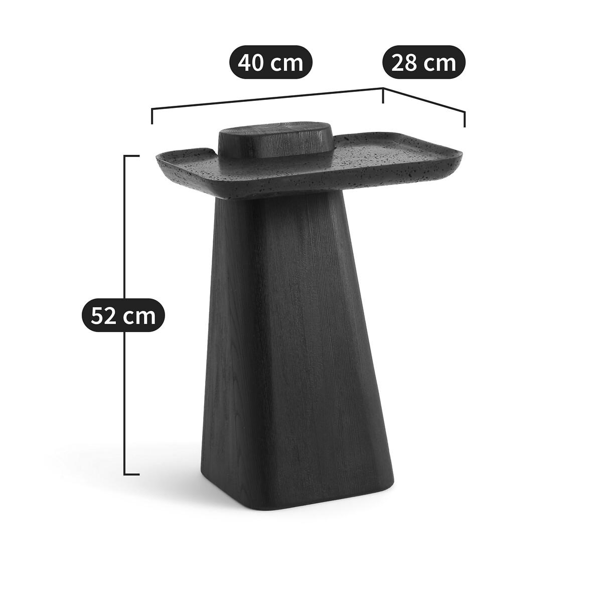 Rugani Lava Stone Side Table – image 4