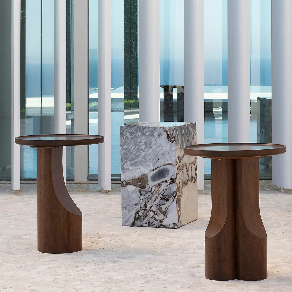Alcana Marble Side Table – image 2