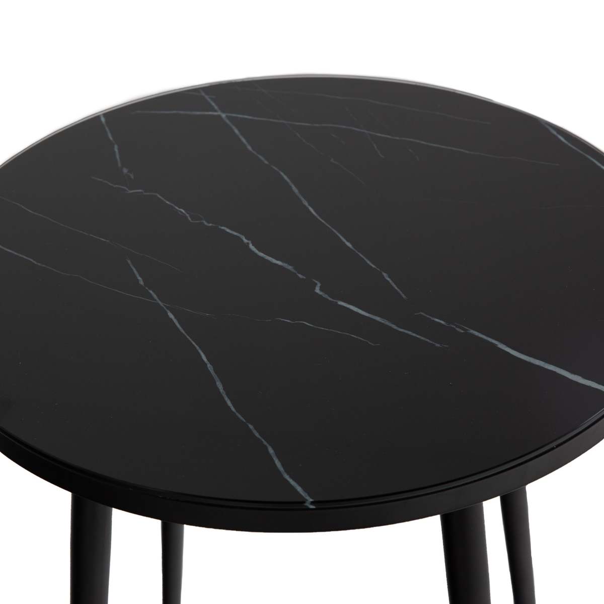 Alma Marble Effect Side Table – image 4