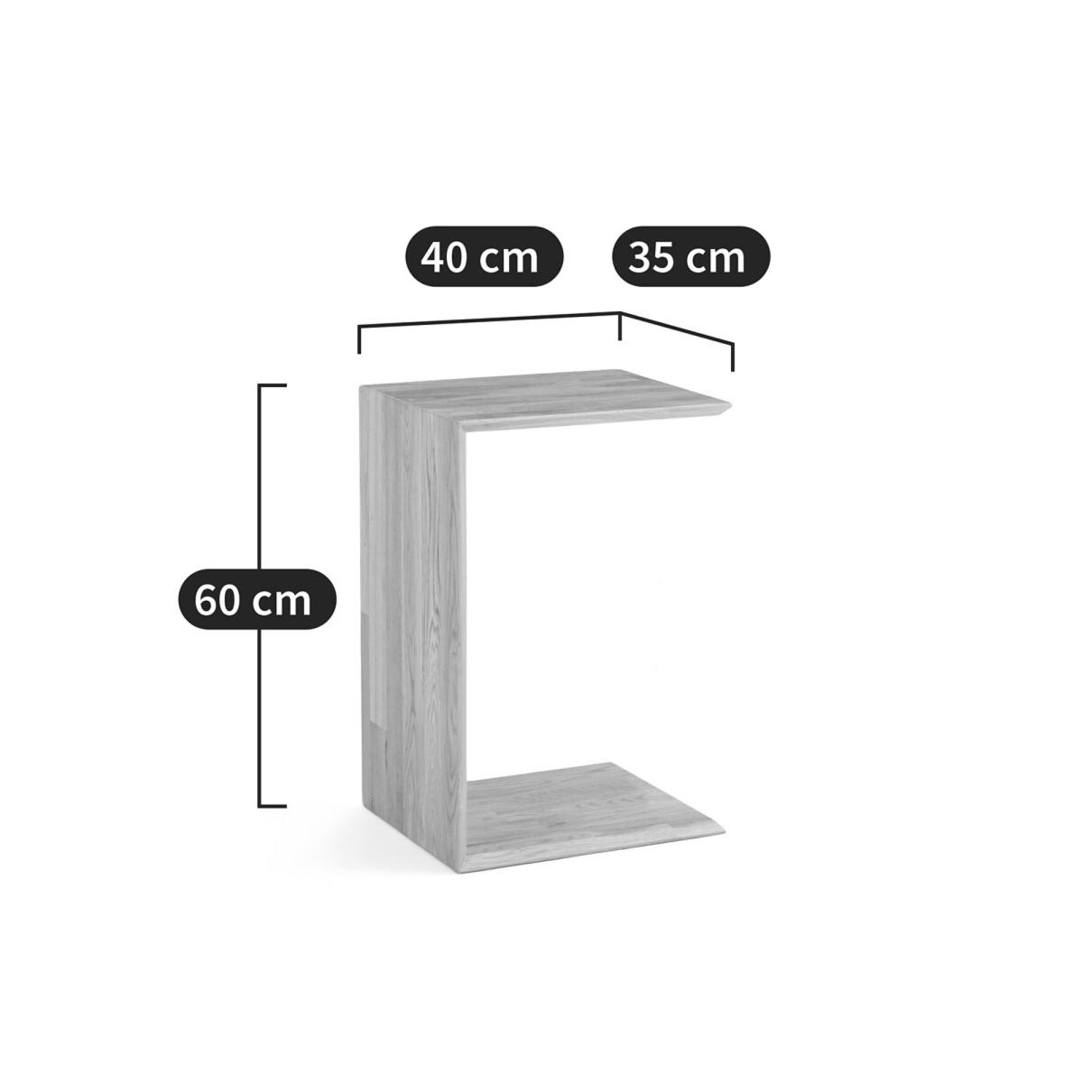 Hiba Oak Side Table – image 6