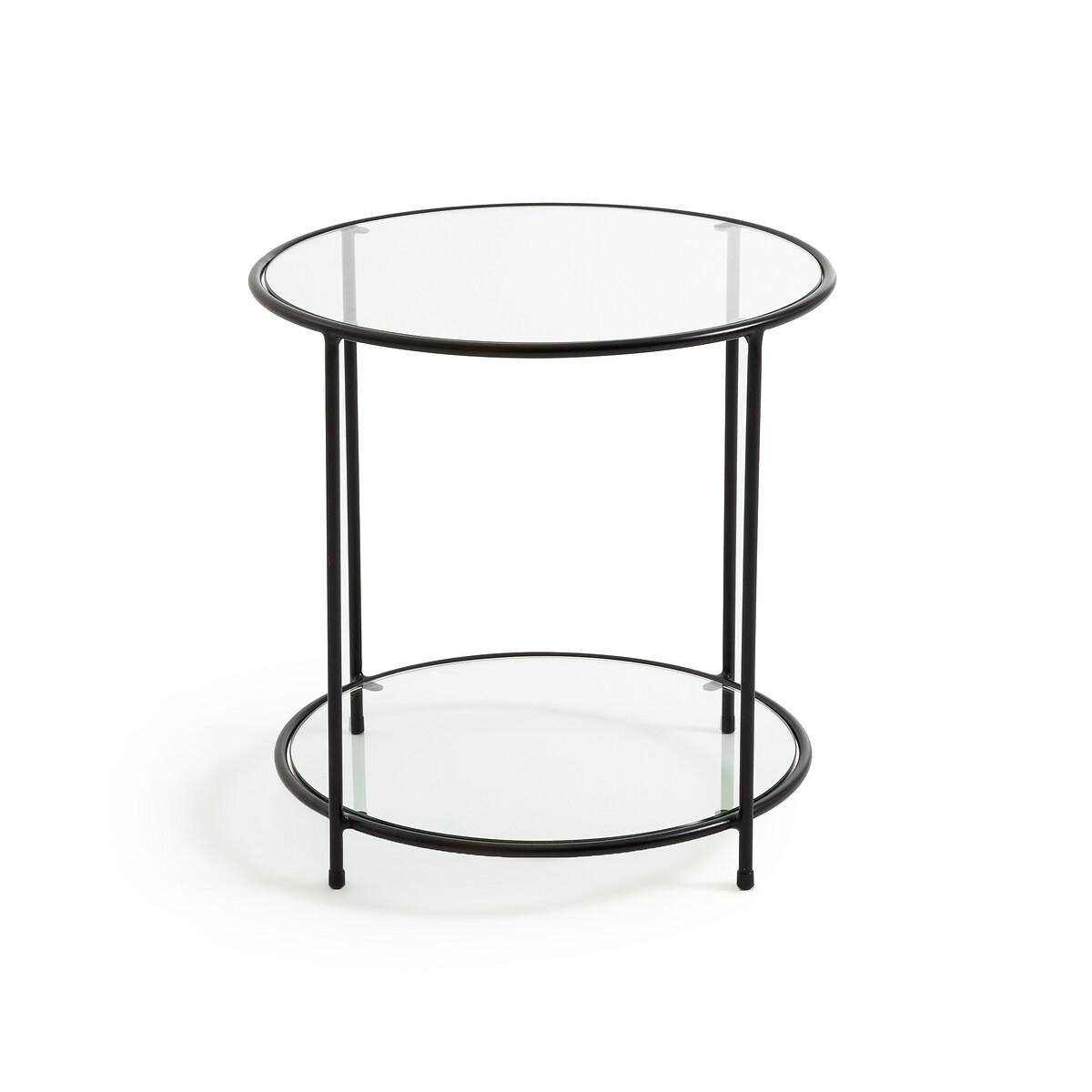Sybil Tempered Glass Side Table – image 2