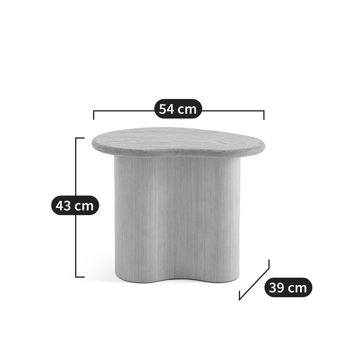 Phlu Sanded Oak Side Table – image 13